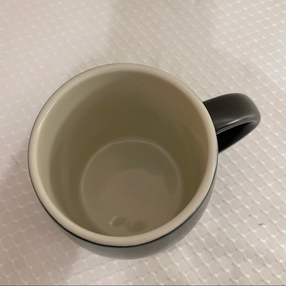 Starbucks etched Mermaid logo collectible coffee / tea mug. Black and white. - Picture 5 of 6